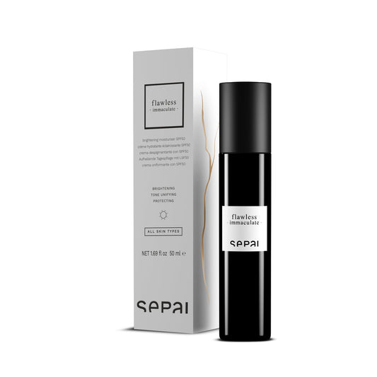 FLAWLESS IMMACULATE bright. moisturiser spf50